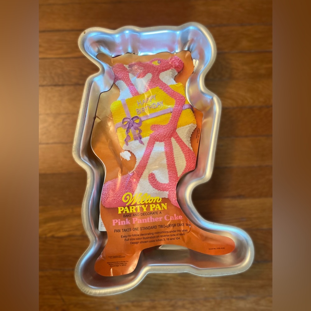 Vintage Wilton Pink Panther Cake Pan